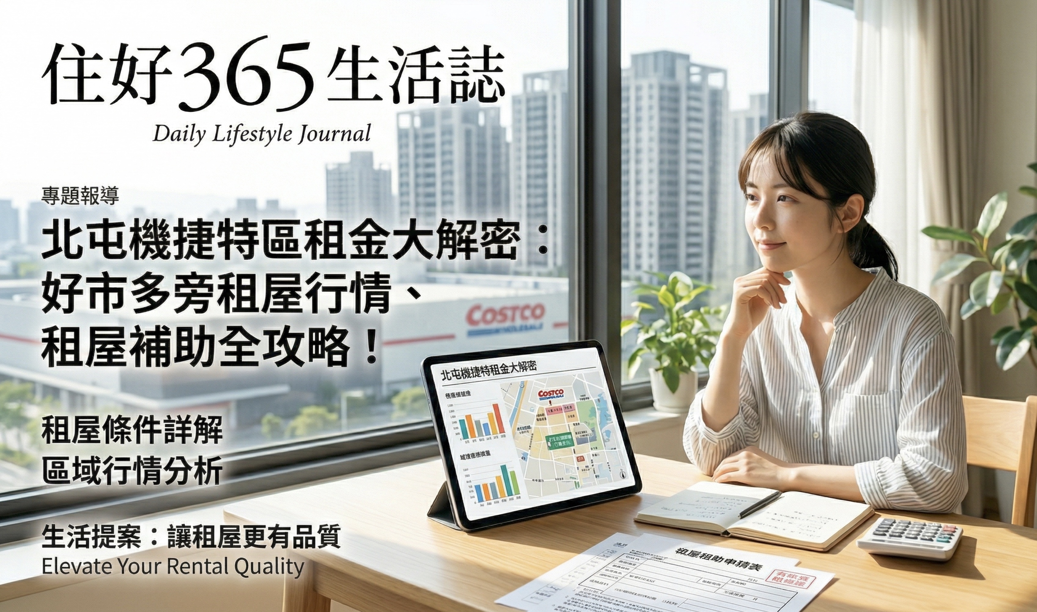 北屯機捷特區租金大解密:好市多旁租屋行情、租屋補助全攻略!