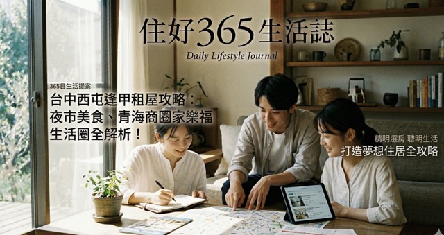 台中西屯逢甲租屋攻略:夜市美食、青海商圈家樂福生活圈全解析
